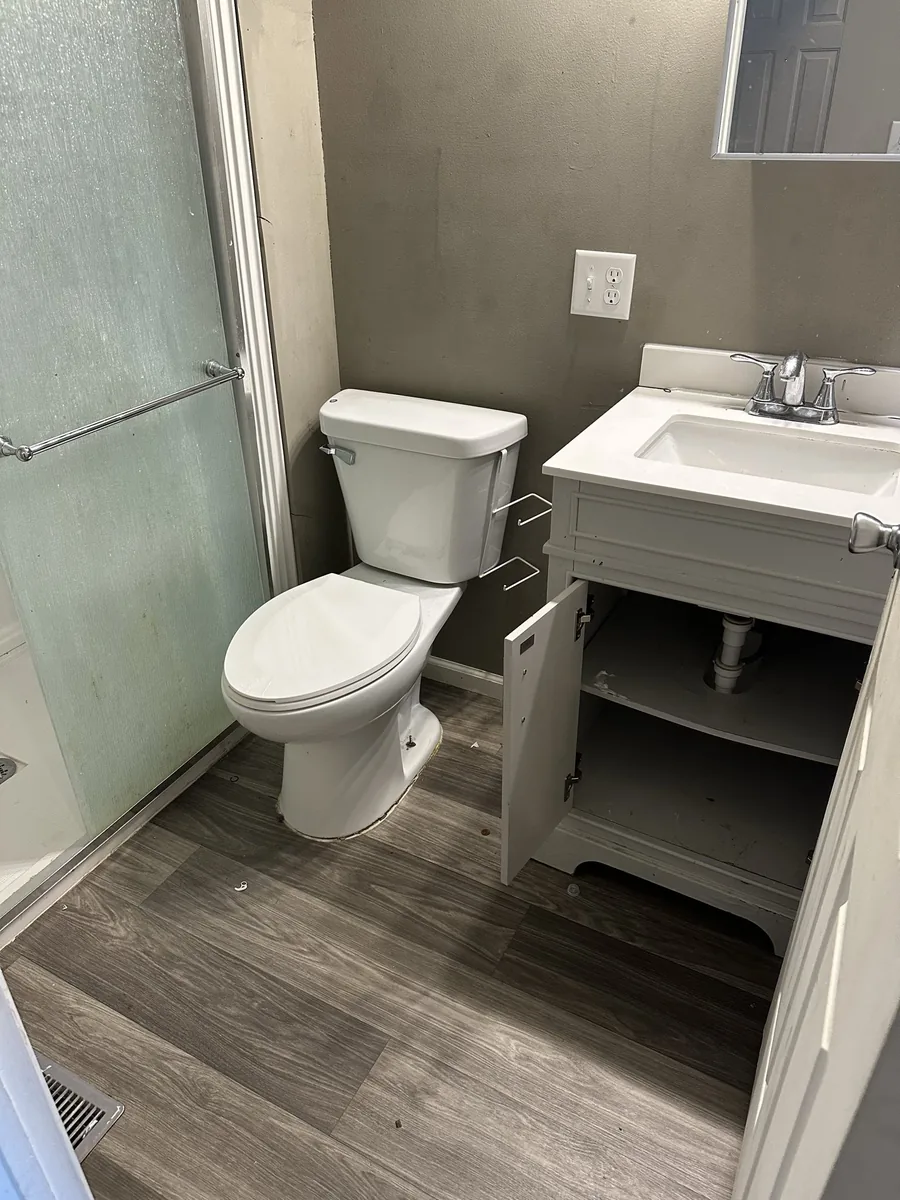 Bathroom Before